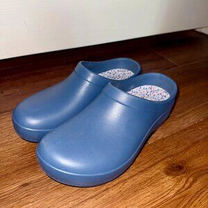 Dansko Kaci Blue Professional Nursing Clogs | Size 38 (US 7.5–8)
